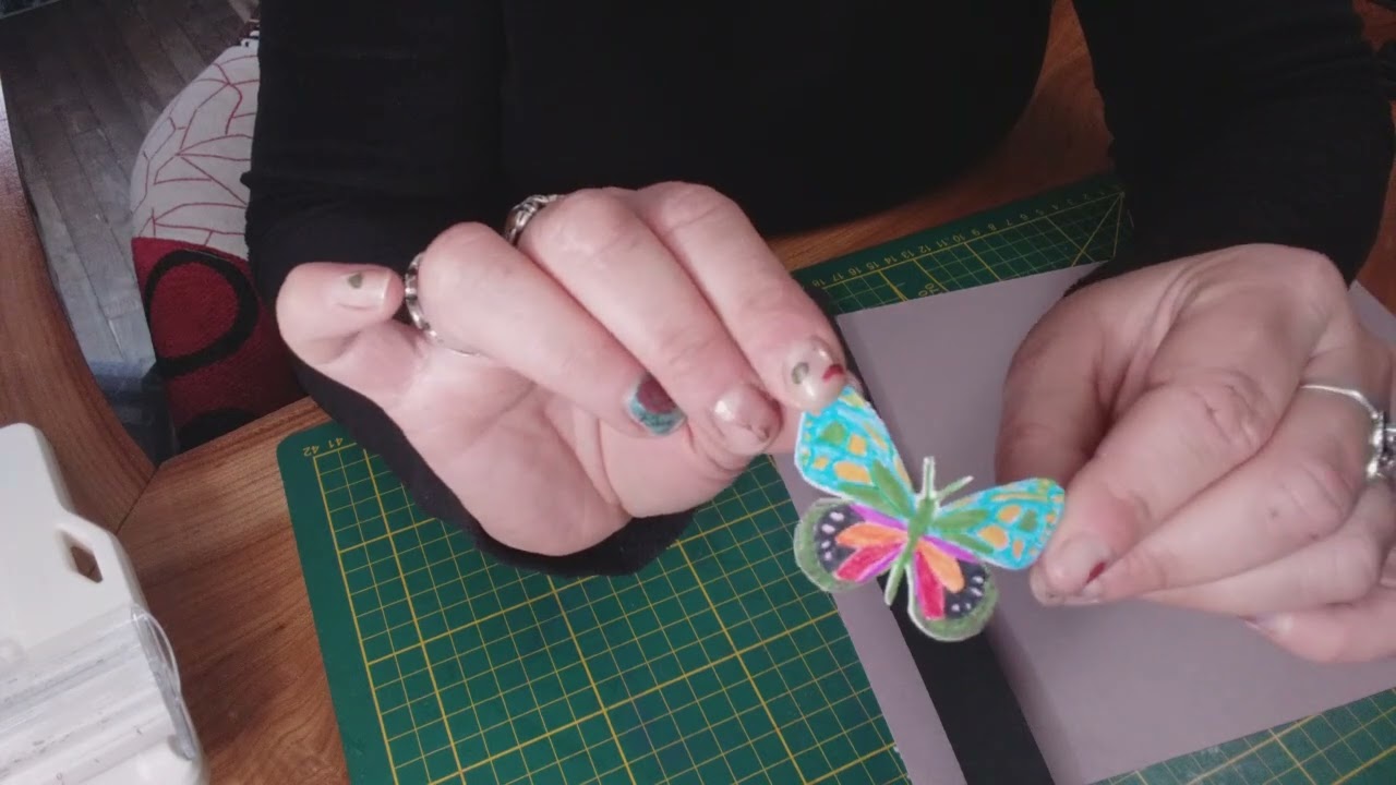 tuto fermeture facile et originale pour page d'album ou Cascade