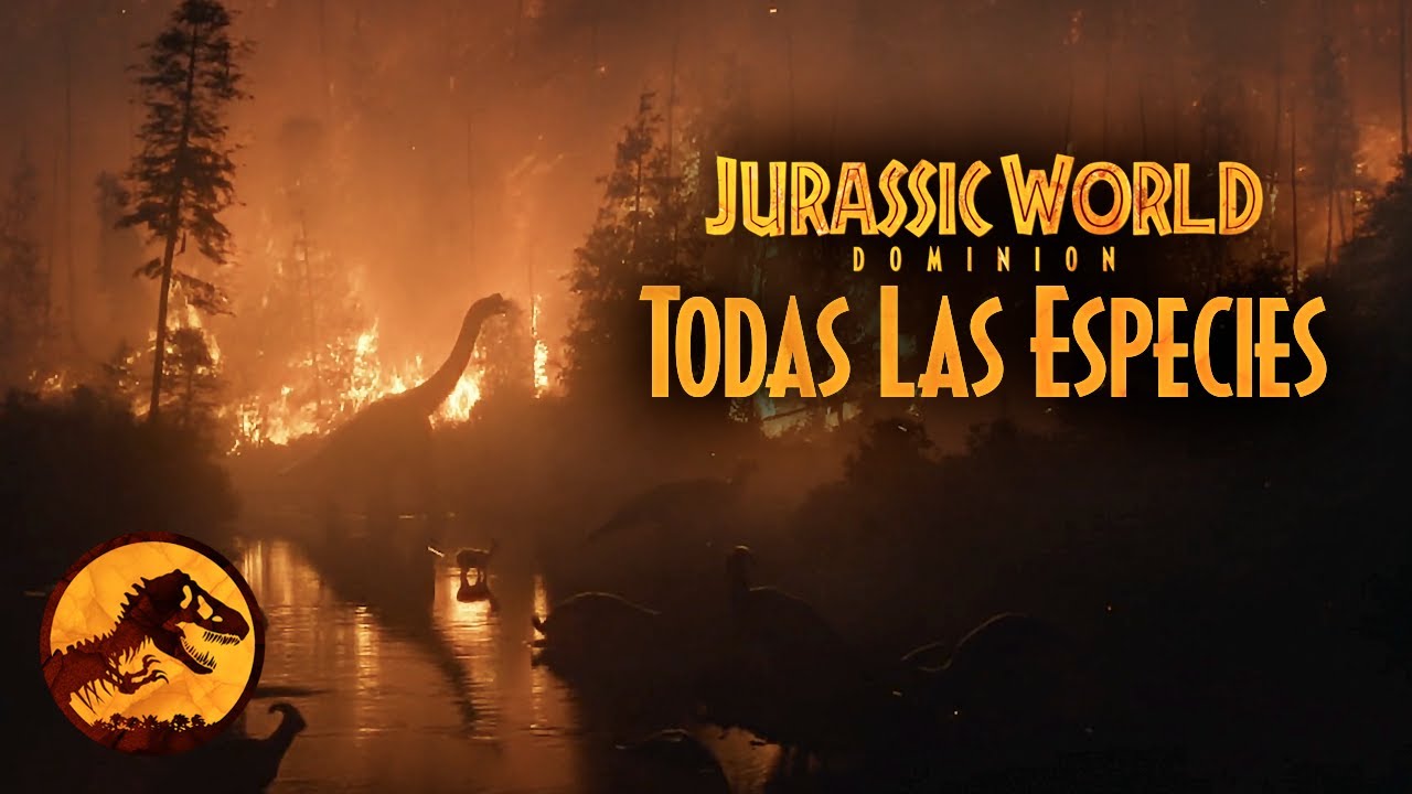 Todas las ESPECIES | Jurassic World: Dominion (2022)