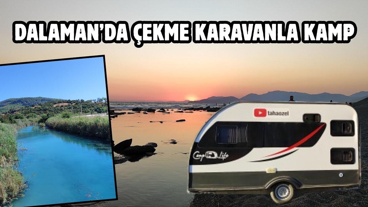 Karavanla Türkiye Turu | Dalaman Kayacık Sahili ve Kükürt Kaplıcası'nda Karavanla Kamp | Eylül 2025