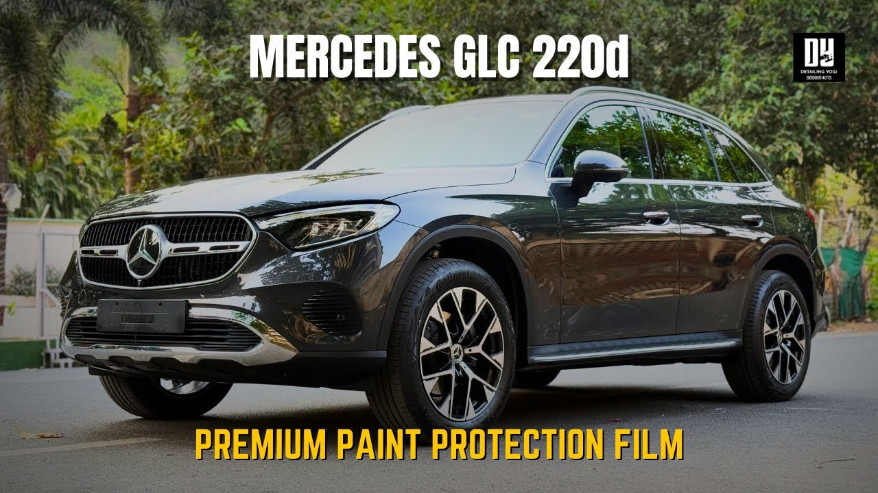 Mercedes-Benz GLC 220d Gets Full Body PPF – Shine & Shield!