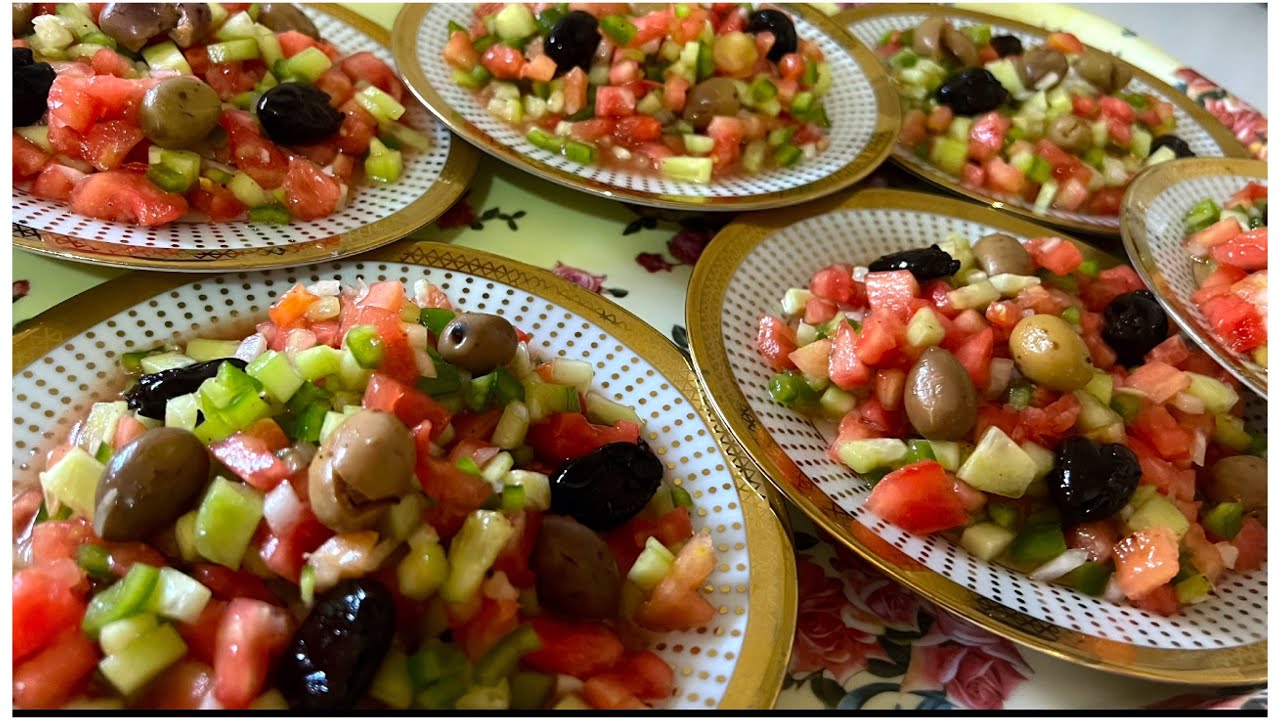 Simple and Easy Moroccan Salad