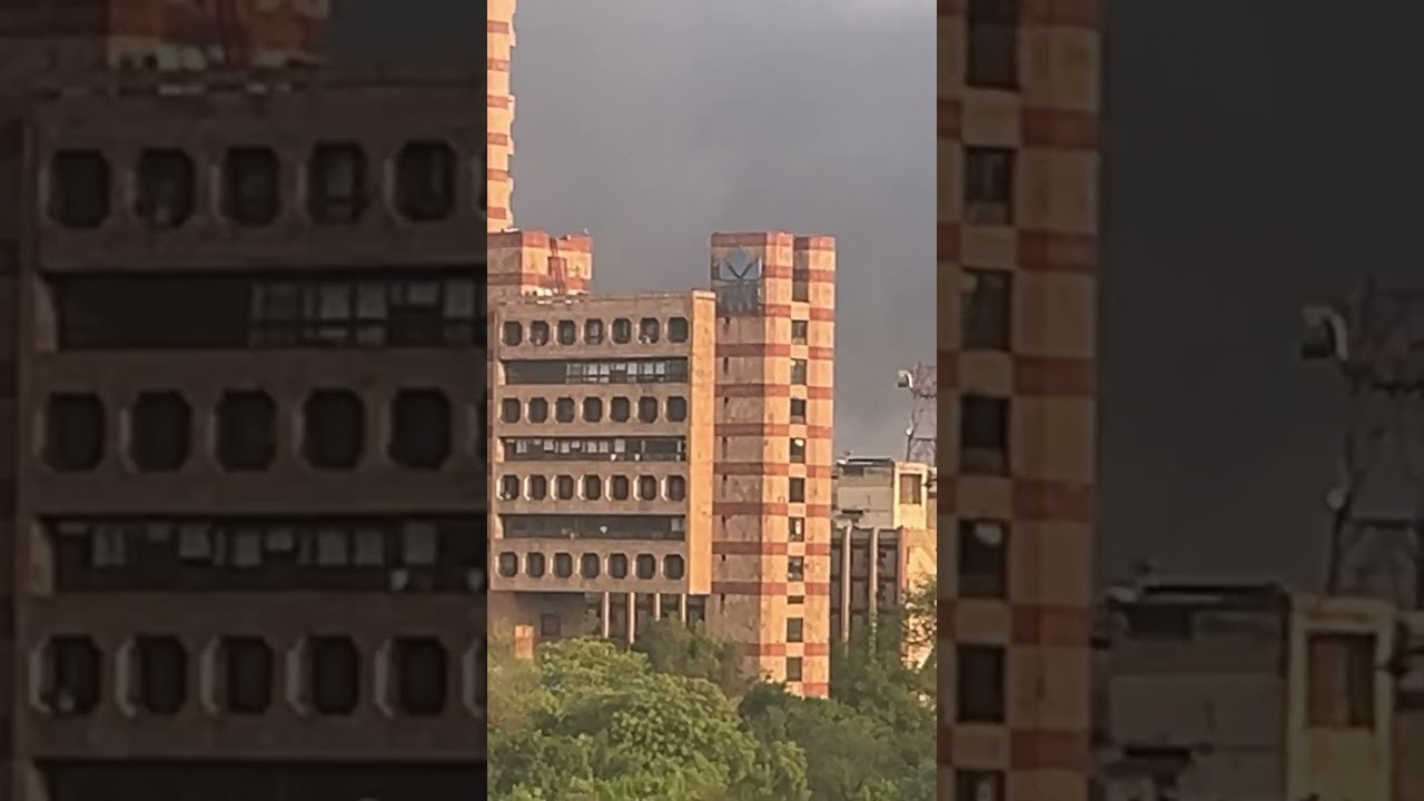 Attack in Delhi Fire # New Delhi# Connaught Place