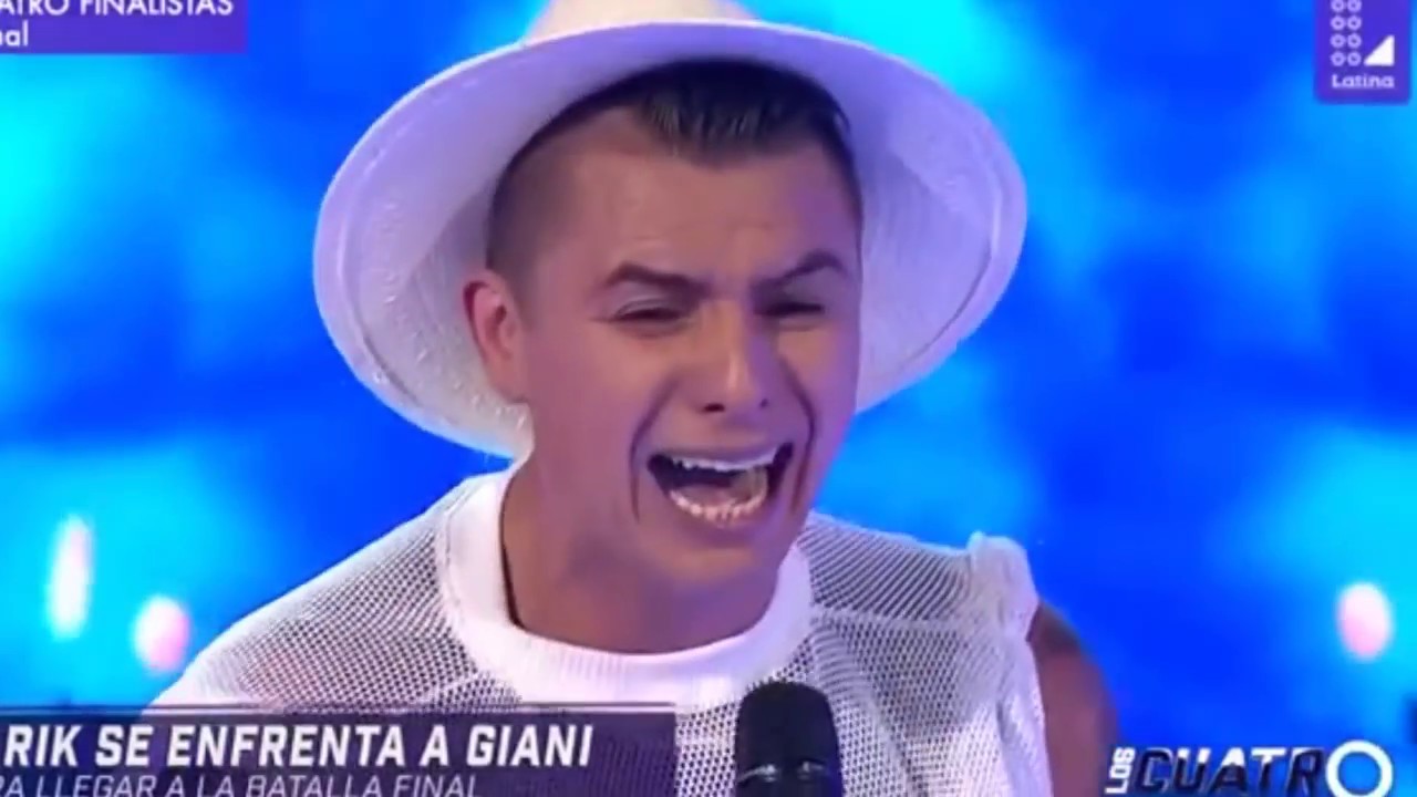 Farik Grippa canta TU FALTA DE QUERER - Los Cuatro Finalistas La Batalla Final 15/12/18