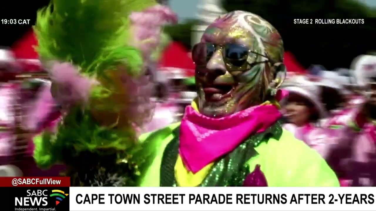 Cape Town street parade returns after 2 years