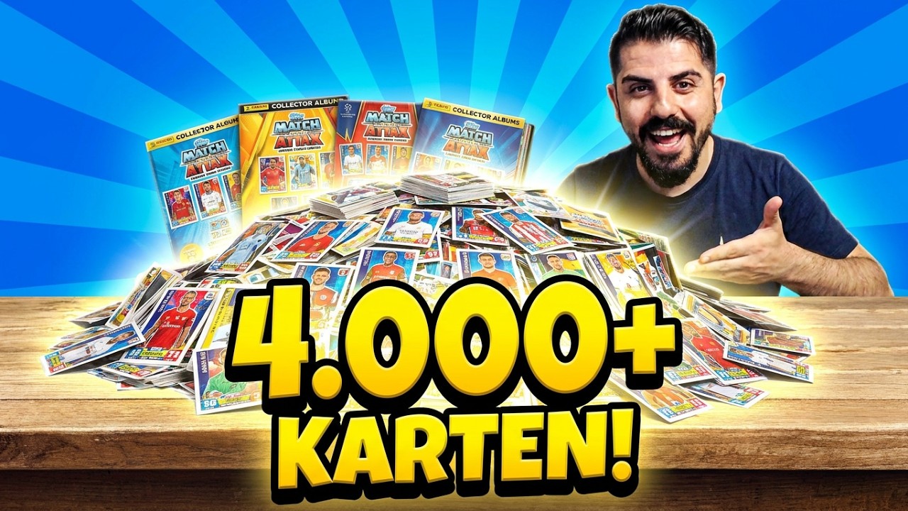 XXL Packet // Match Attax // Panini 365 // Topps //