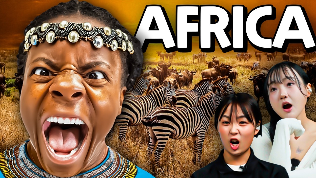Korean Girls React To IShowSpeed in Africa (Ep.2) | 𝙊𝙎𝙎𝘾