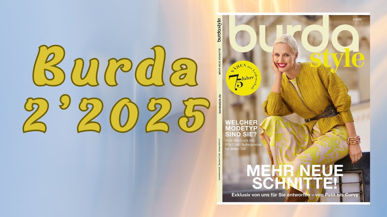 🟢Burda Style 2/2025 👗 Sewing Magazine Flip Through