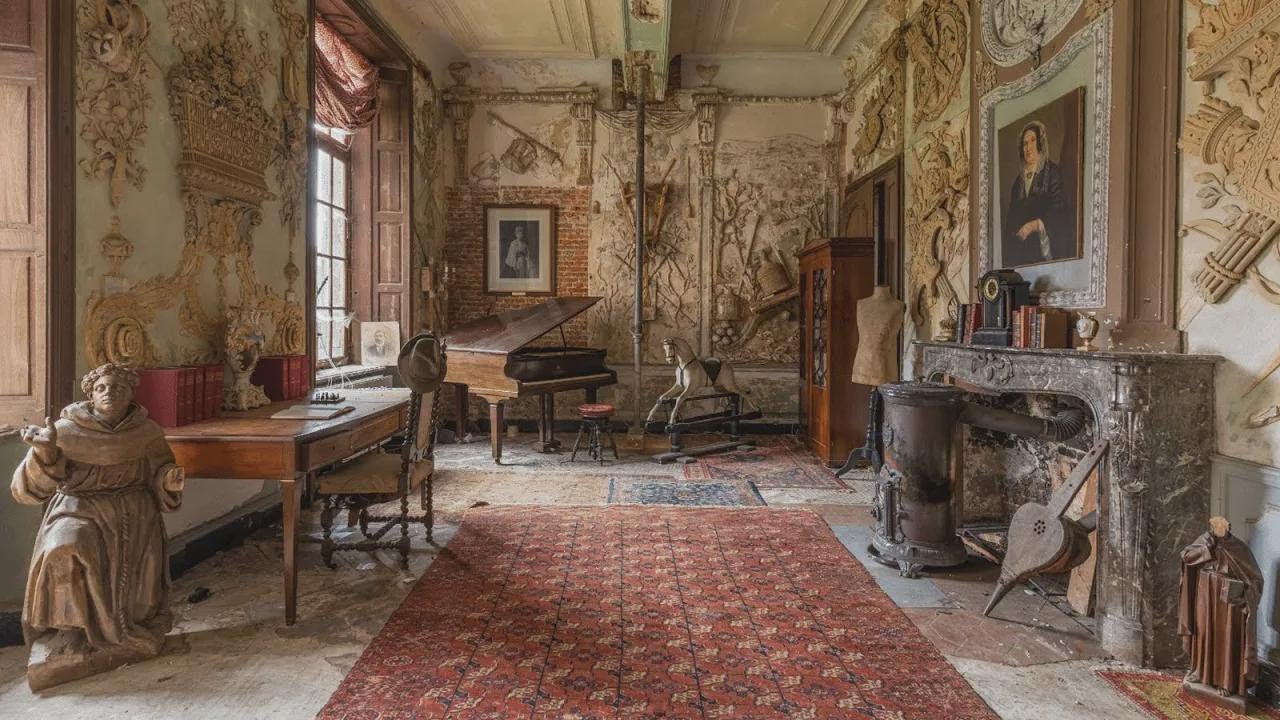 Um castelo de Camelot do século XVII, abandonado e de um notório mulherengo!