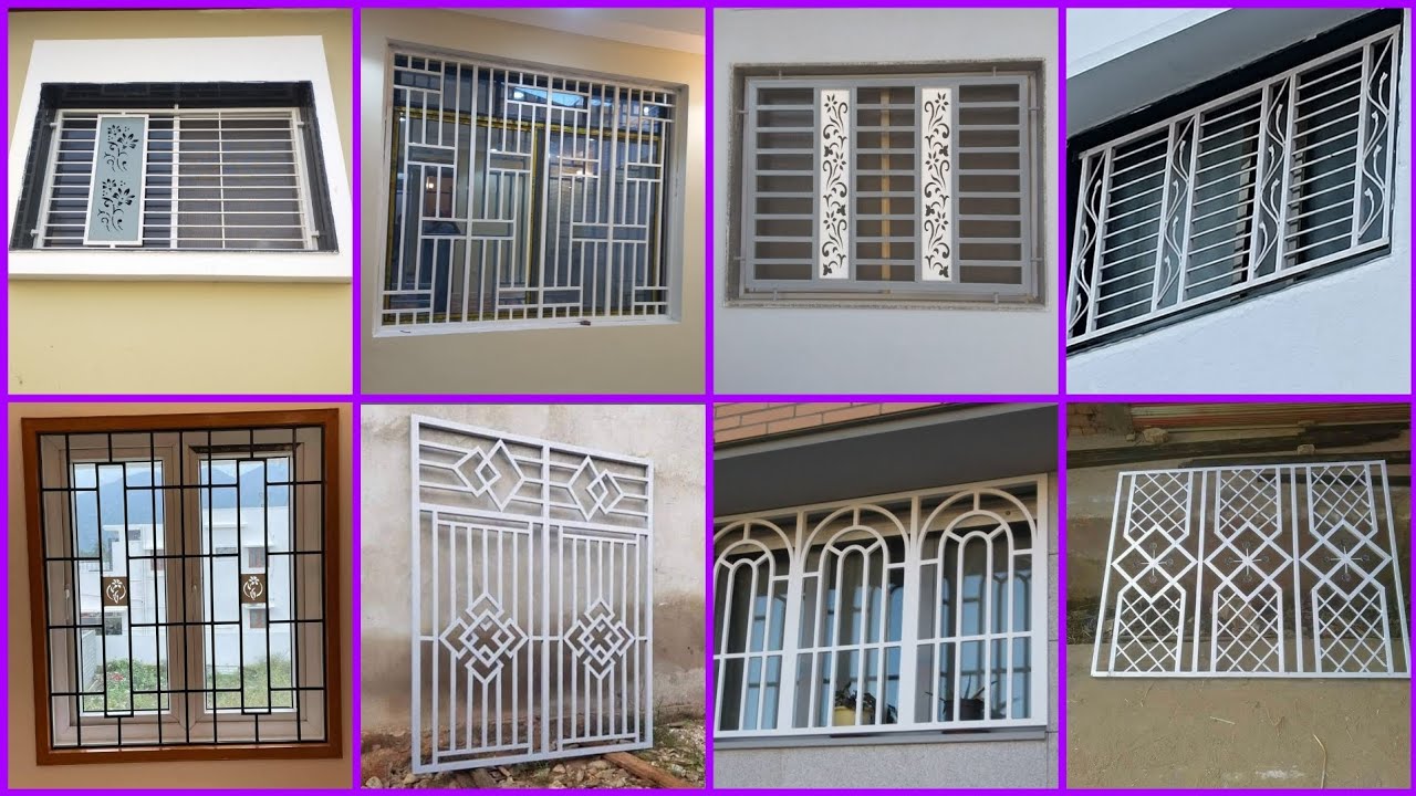 Modern Iron Grill Design For Windows | Latest Iron Window Grill Design