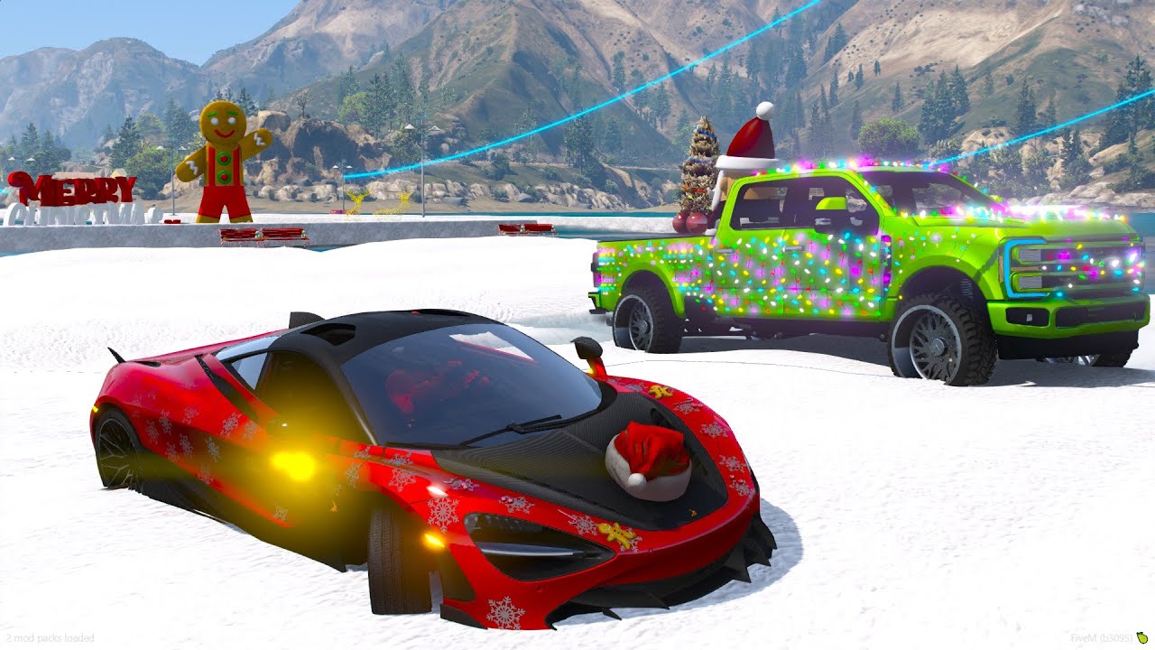 Покупка СЕКРЕТНЫХ рождественских автомобилей в GTA 5 RP!