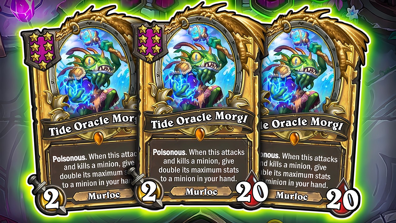 One of the Craziest Murloc Games You'll EVER See! | Hearthstone Battlegrounds