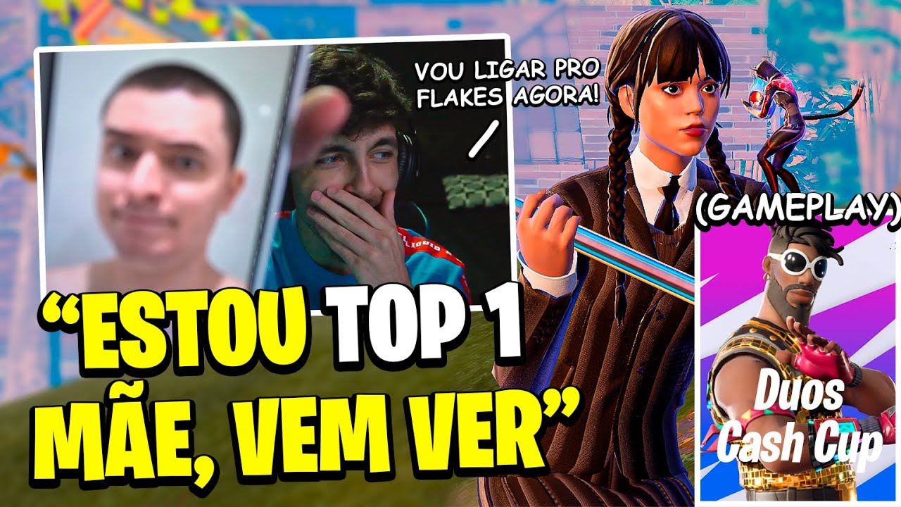 Novo Prime!🔥 Suetam Disputando TOP 1 na Cash Cup Duo Divis&atilde;o 1