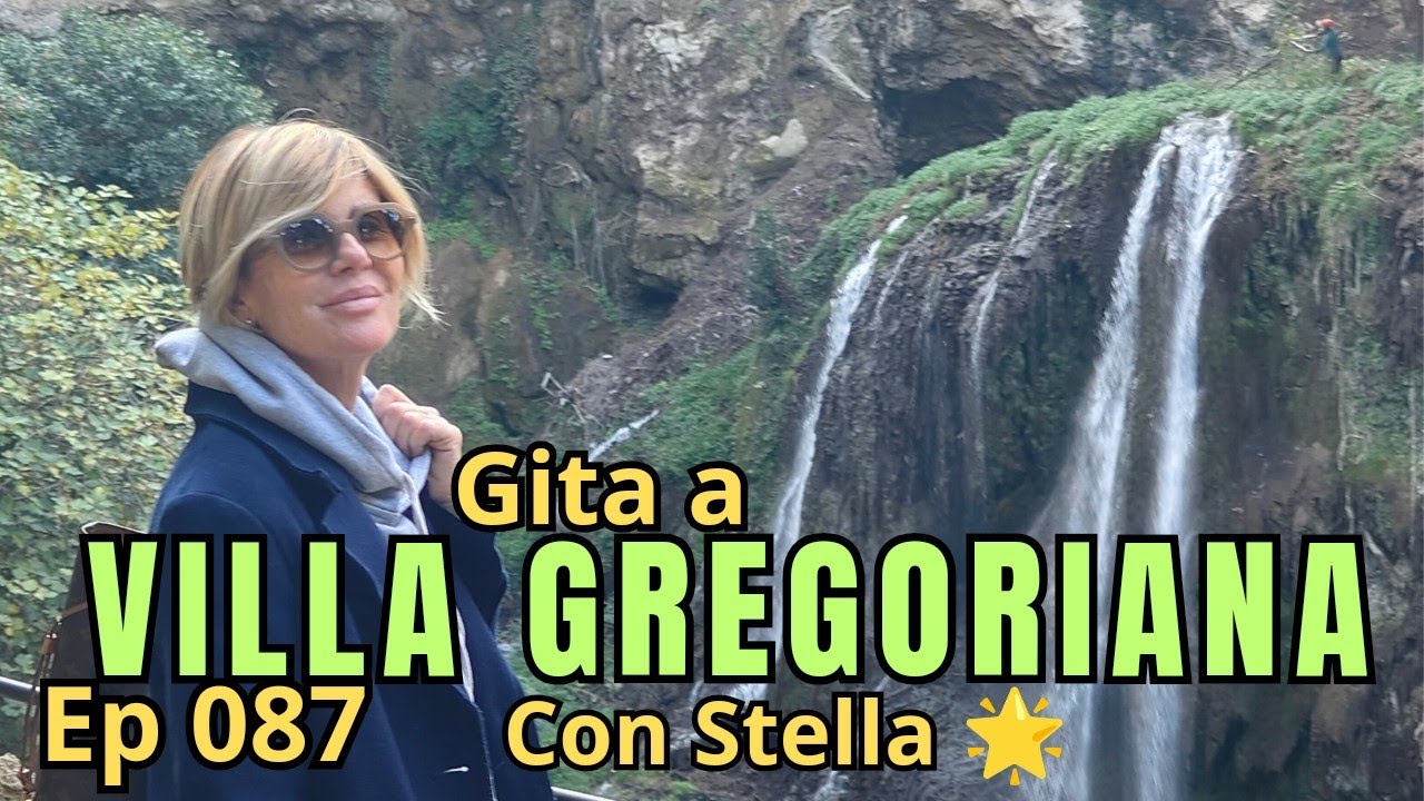 087 - Tivoli (RM) Villa Gregoriana - gita con Stella⭐ =VIVERE IN CAMPER=