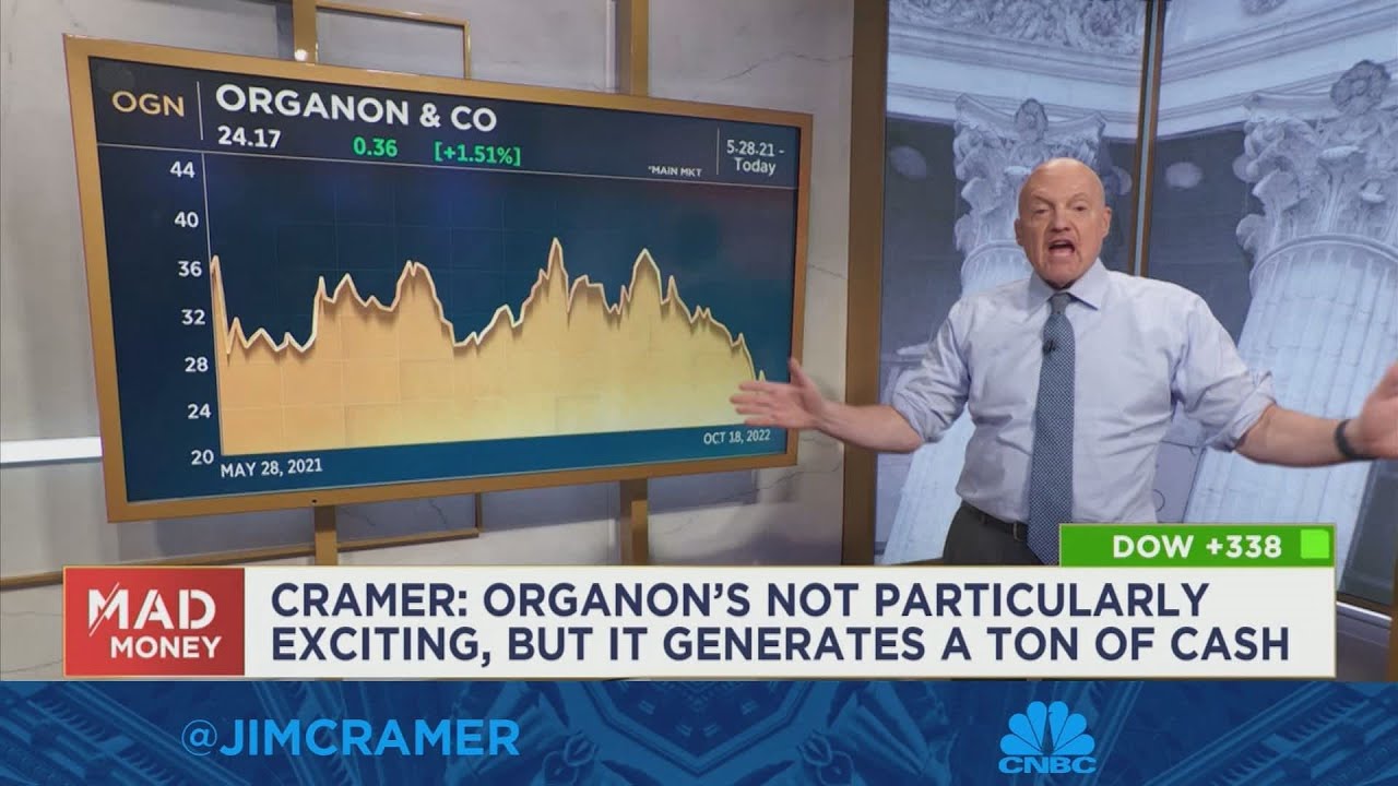 Jim Cramer gives his take on Organon