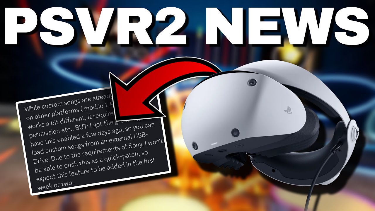 Первый случай модификации PSVR2 + новые даты релиза! | Новости PSVR2