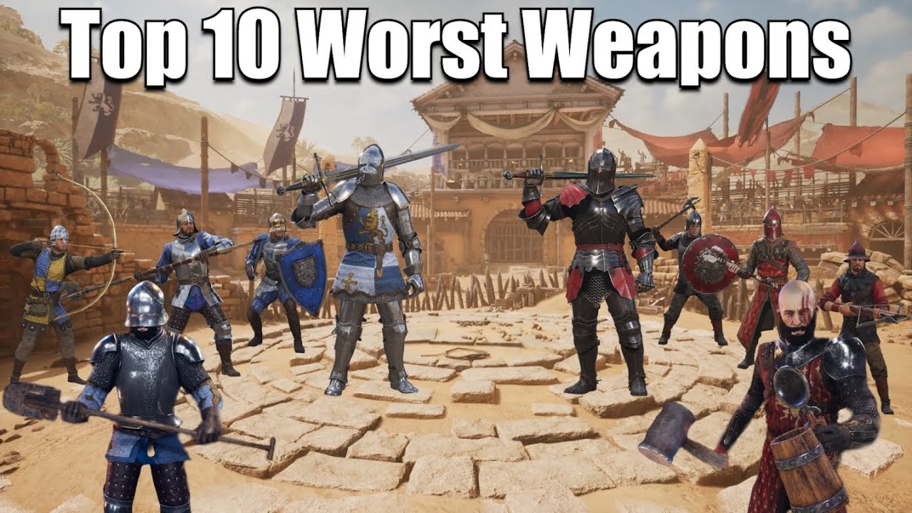 Top 10 Worst Weapons | In-Depth | Chivalry 2