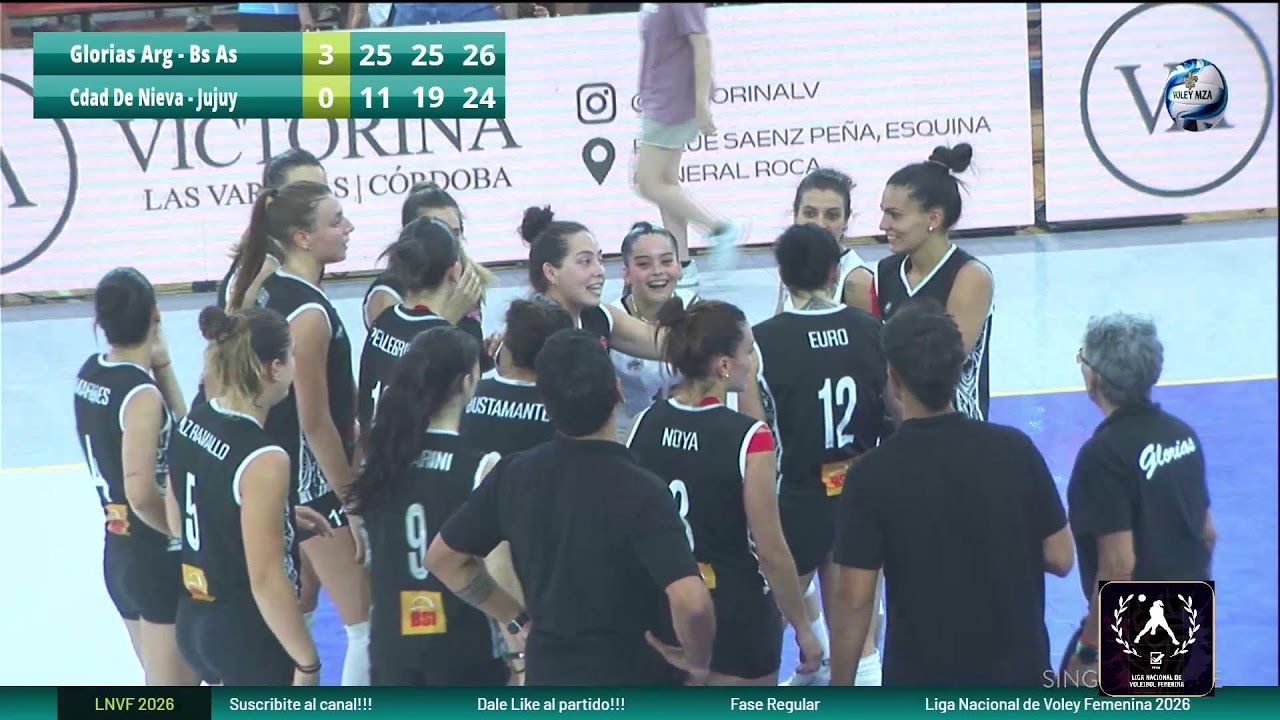 Ciudad de Nieva (Jujuy) VS Glorias Argentinas (BsAs) - LNVF 2026