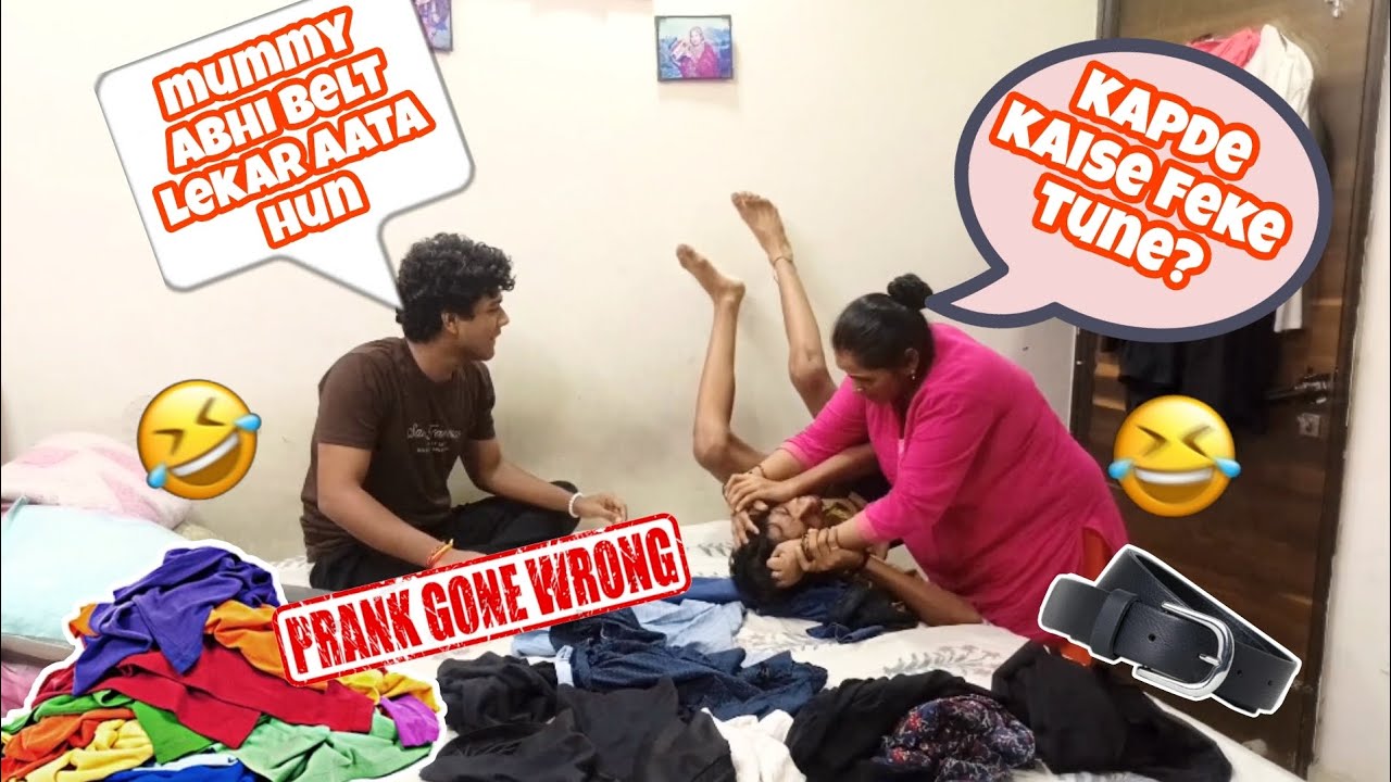 Kapde fenk diye Vansh ne 😱😱/ Prank on Indian mom / Prank gone wrong😭😭