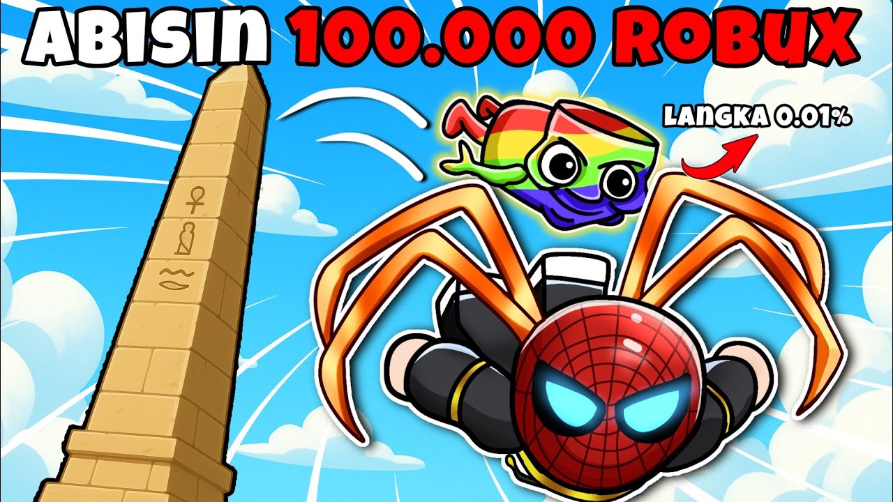 AKU DAPET ITALIAN BRAINROT PET TERLANGKA DI CLIMB AND JUMP A TOWER!