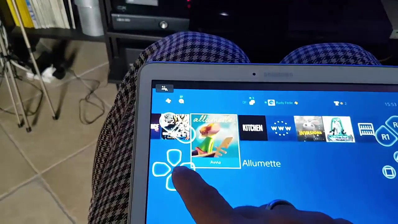 Vedere e usare la nostra PLAYSTATION PS4 sul tablet o smartphone