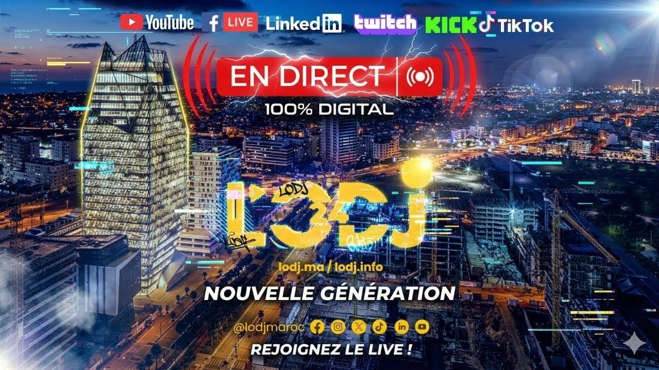 LIVE🔴 LODJ 24 Web TV+ - Actualités nationales et internationales en continu 24h/24