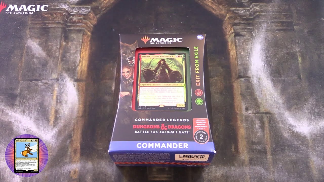 Commander Legends 2 Commander Deck: Exit From Exile Unboxed
