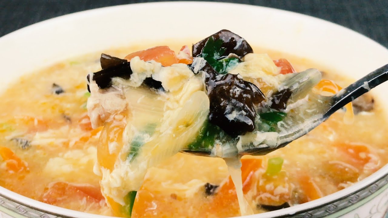 开胃汤|  Homemade Tomato Soup| Chinese food