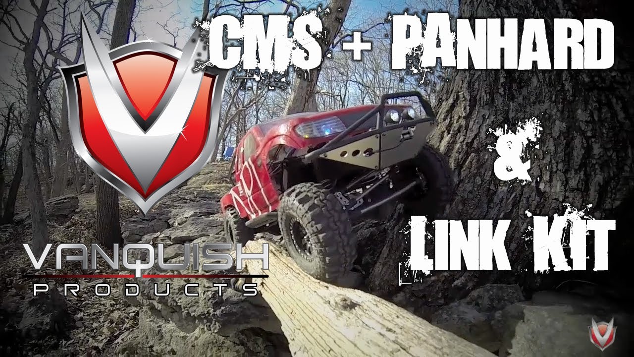 Сервопривод Vanquish Products с тремя тягами, подвеской Panhard и шасси для вашего Axial SCX10