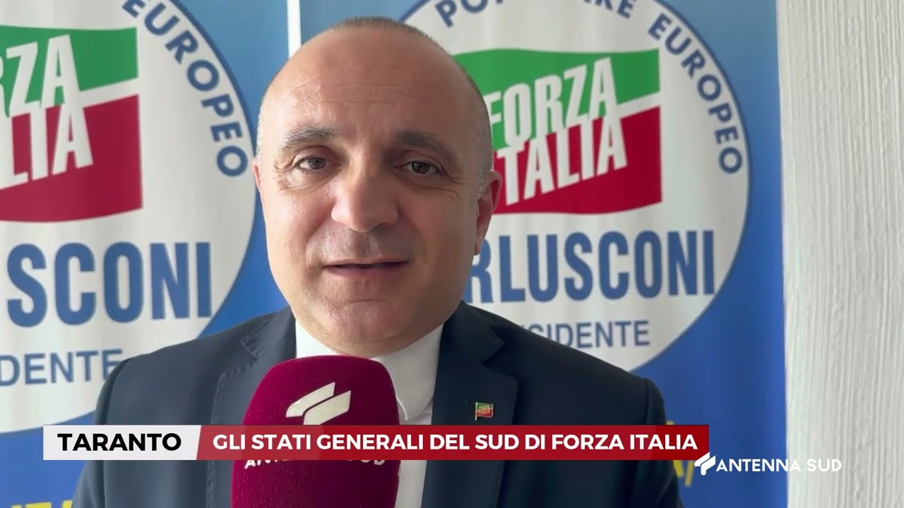 11 MAGGIO 2025 - TARANTO - GLI STATI GENERALI DEL SUD DI FORZA ITALIA