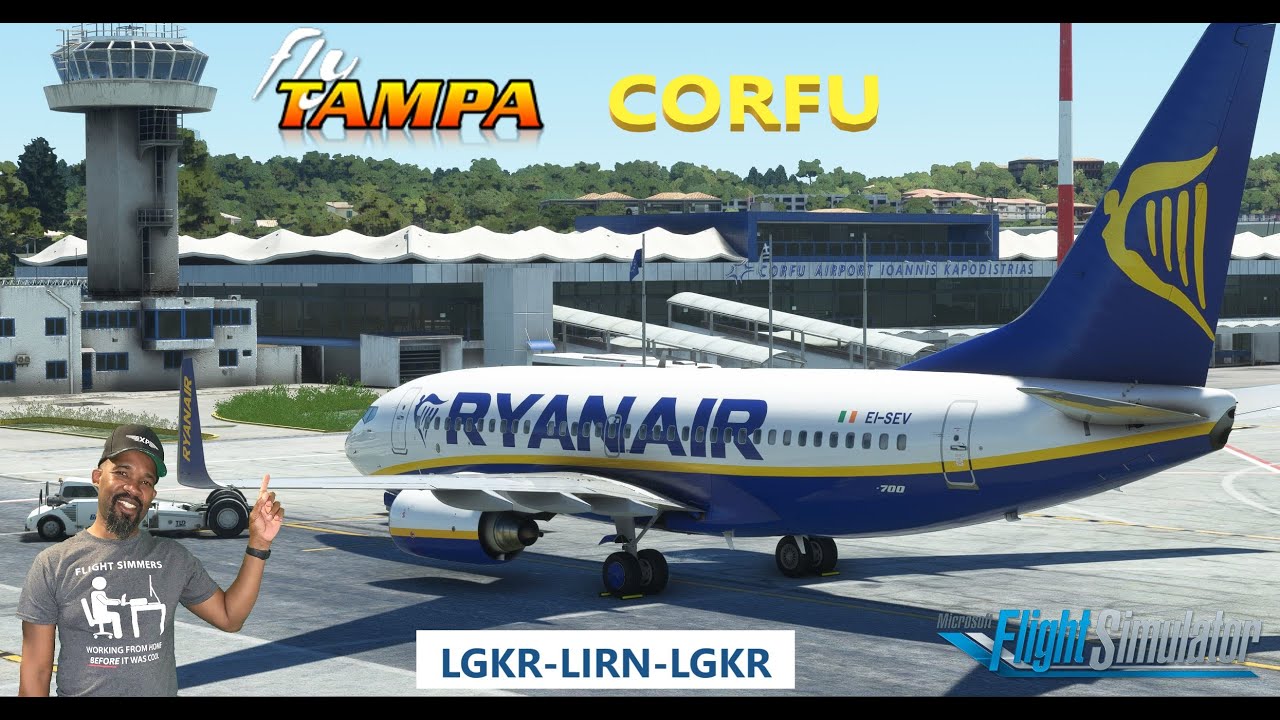 FLYTampa Corfu | LGKR - LIRN  | B737-700 | Vatsim
