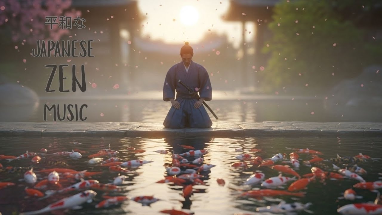 Soothing Zen Japanese Night Meditation Music