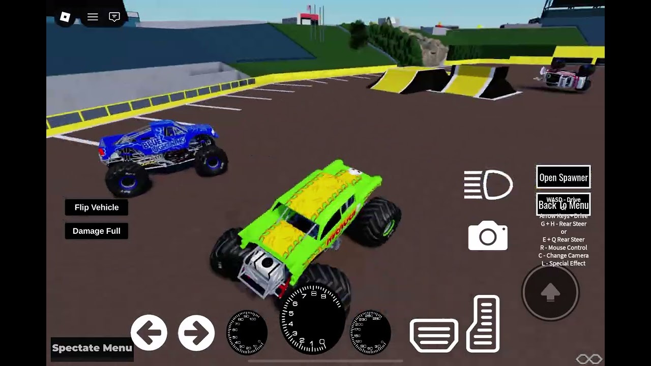 MONSTER JAM + STEAL A BRAINROT MODDED