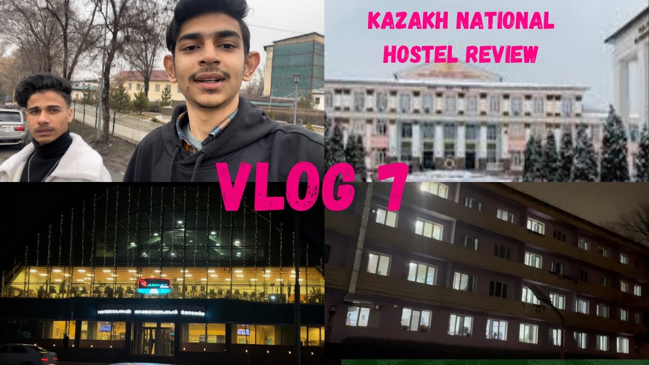 Meeting our cousins in foreign 🇷🇺 ||KazNMU Hostel Review|| Kazakh National,Almaty 🇰🇿|| MBBS Life