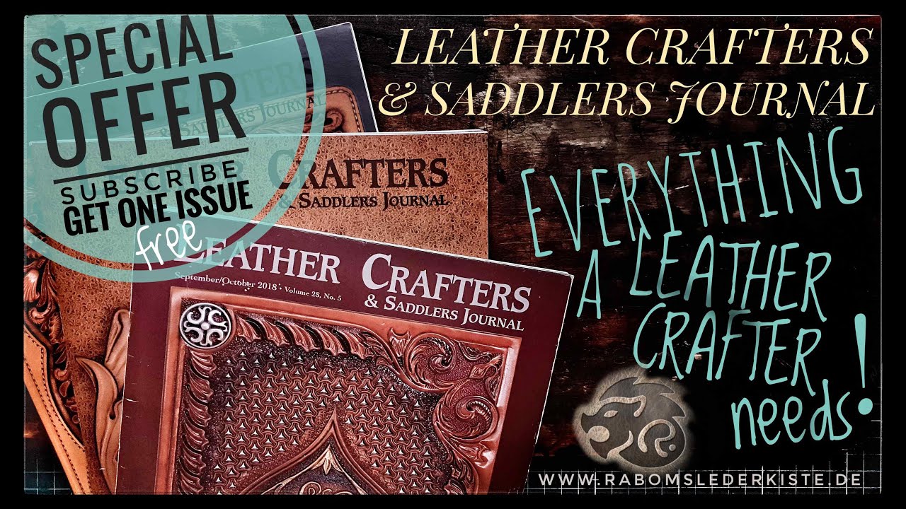 LEATHER CRAFTERS & SADDLERS JOURNAL - Special offer