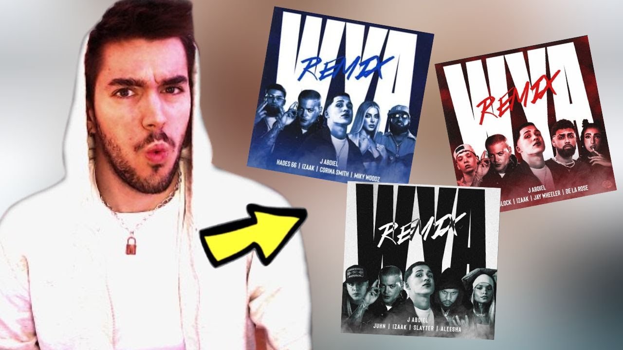 LUV REACCIONA A | WYA REMIXES (BLUE, RED, WHITE)