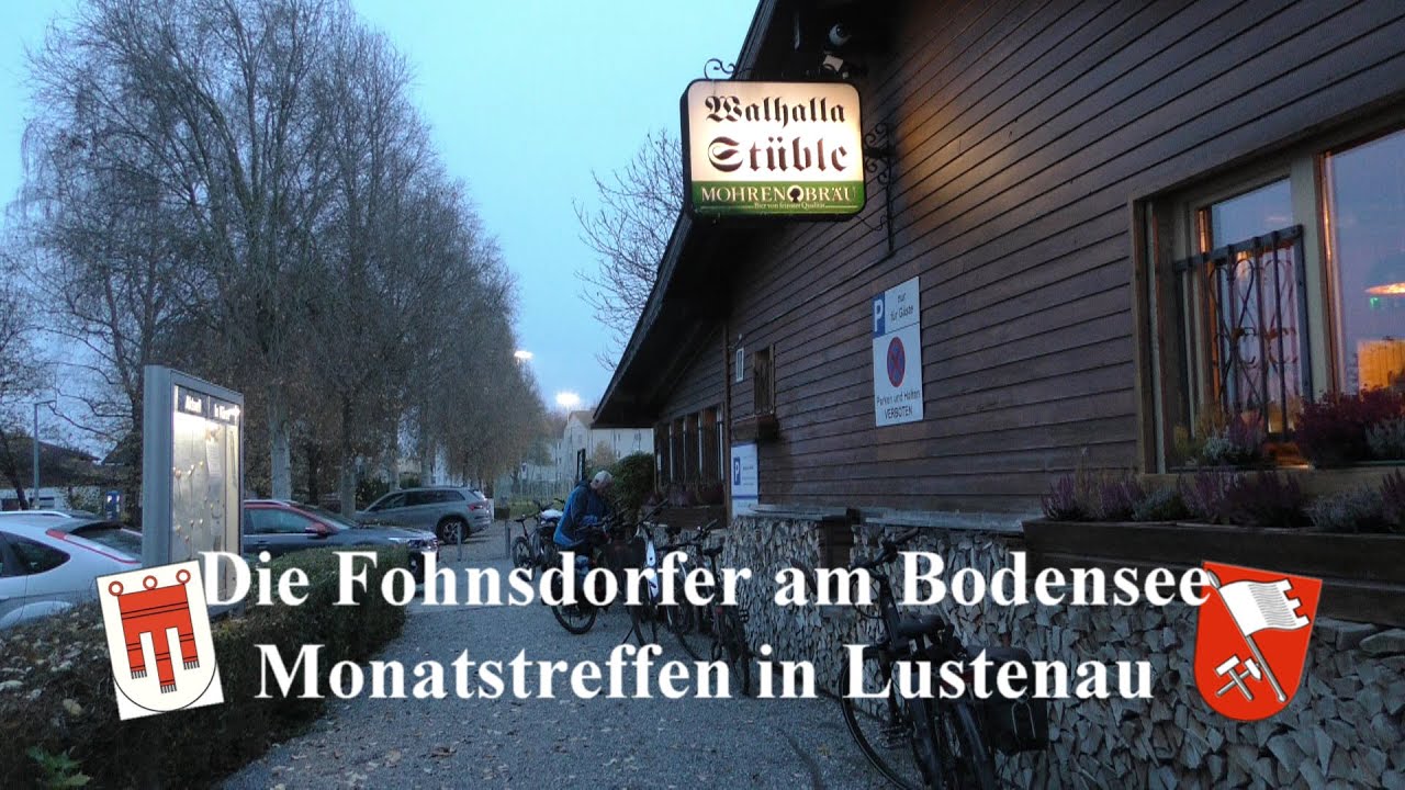 Die Fohnsdorfer am Bodensee Monats Treffen in Lustenau 07.  11.  2025