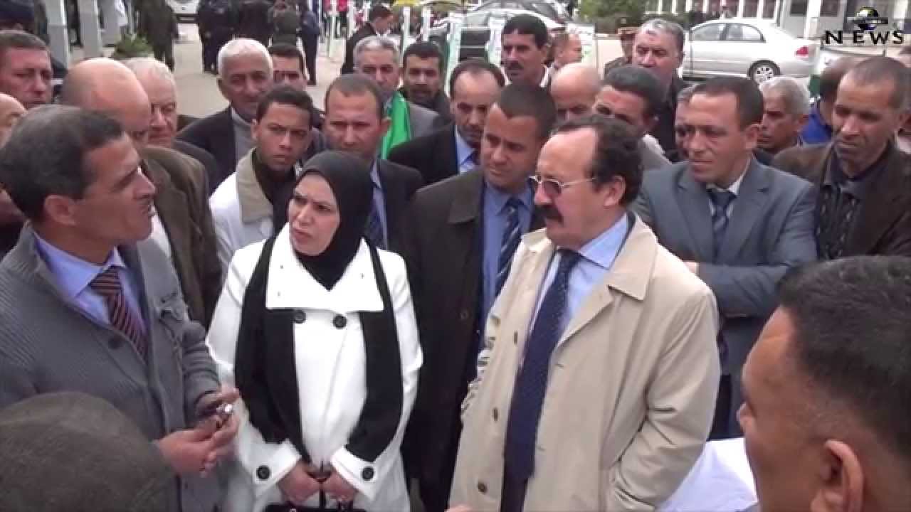 زيارة  والي ولاية قالمة الى بوشقوف bouchegouf