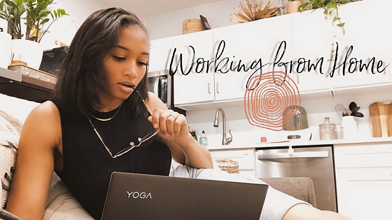 PRODUCTIVE DAY IN THE LIFE : WORKING FROM HOME VLOG