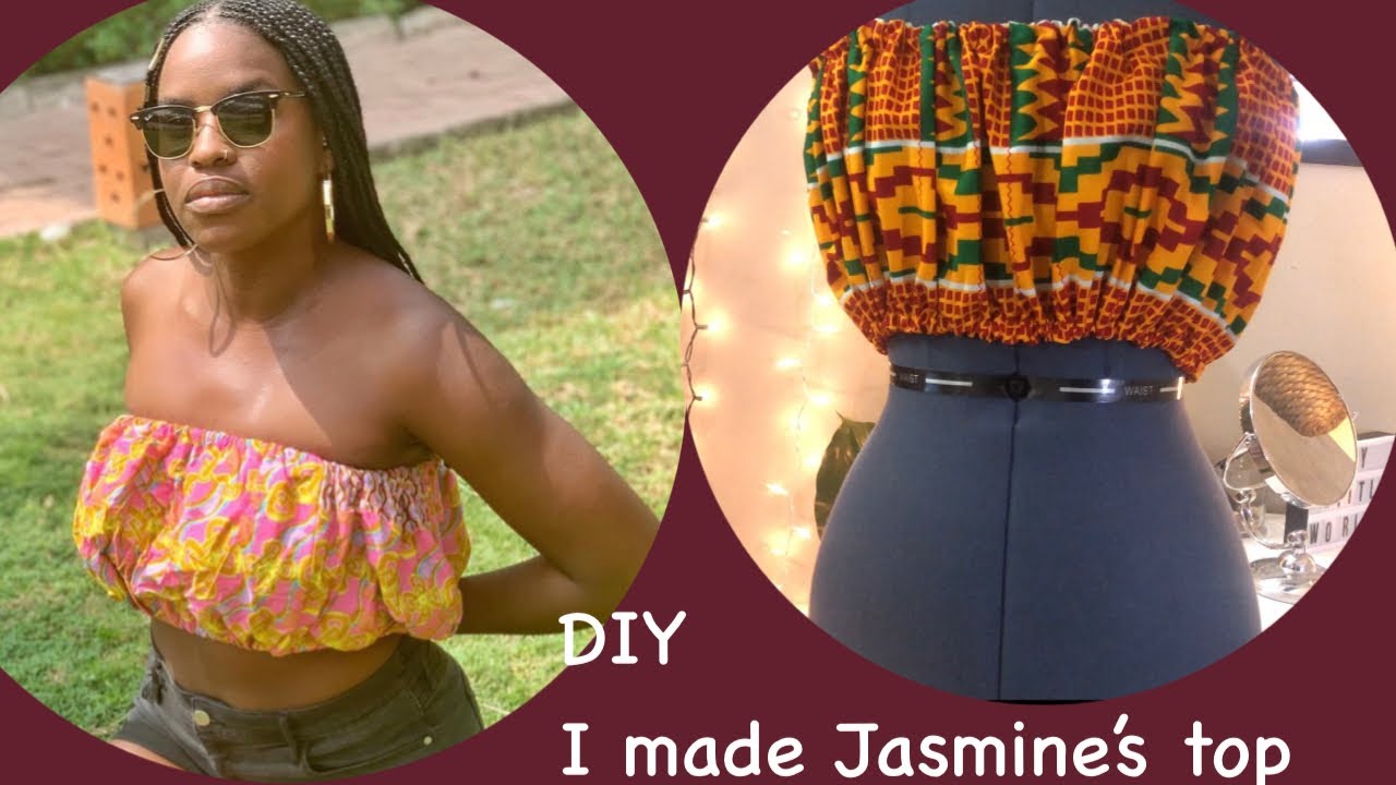 DIY: sleeveless ELASTIC TOP. /SIMPLE AND Easy