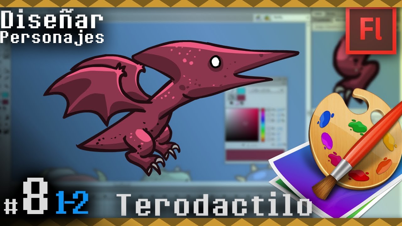 Diseñando personajes desde Cero : Técnicas para colorear  [8]