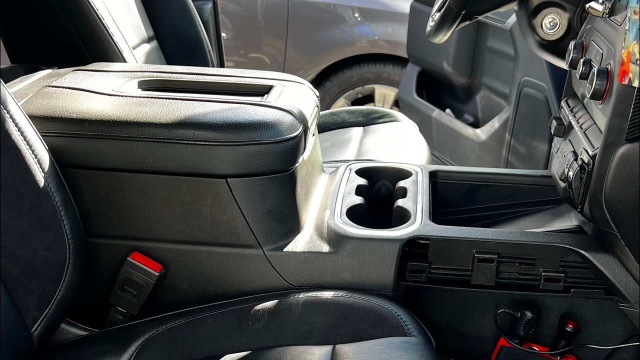 2021 Silverado 1500 Center Console Swap 
