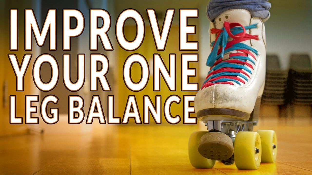 Improving Your One Leg Balance On Roller Skates - Beginner Tips To Help Your Stroke Skating And More