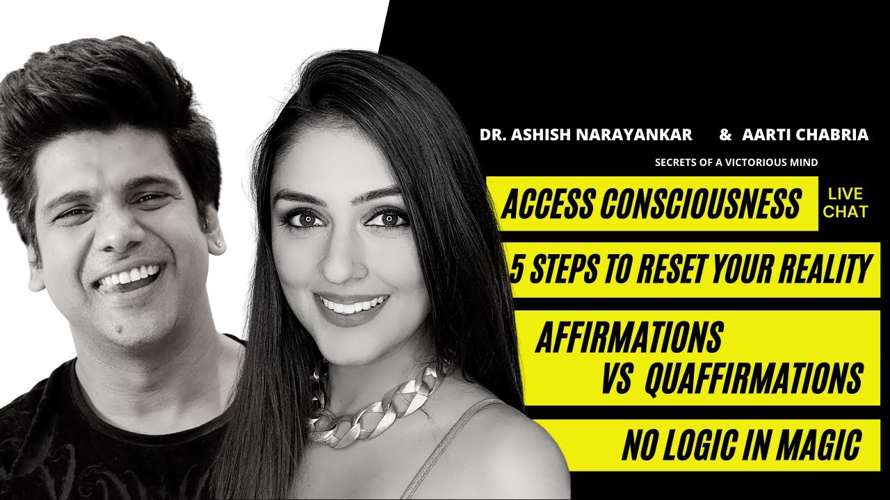 5 Ways To Reset Your Reality - SECRETS OF A VICTORIOUS MIND W/ Dr. Ashish Narayankar & Aarti Chabria