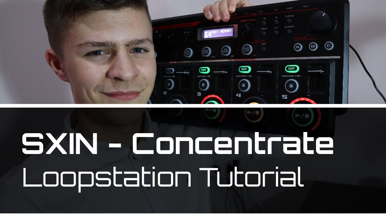 SXIN - Concentrate | Loopstation Tutorial (mkll Version) - Christmas Special Edition Video