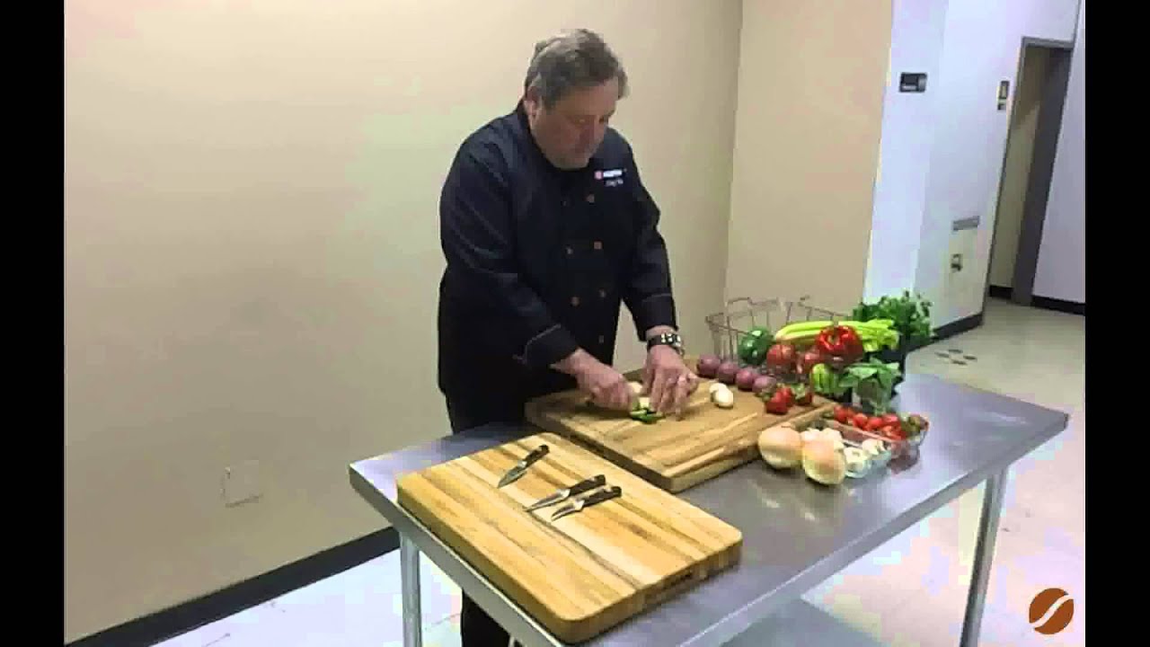 Wusthof House Executive Chef Mike at JL Hufford - Paring Knives