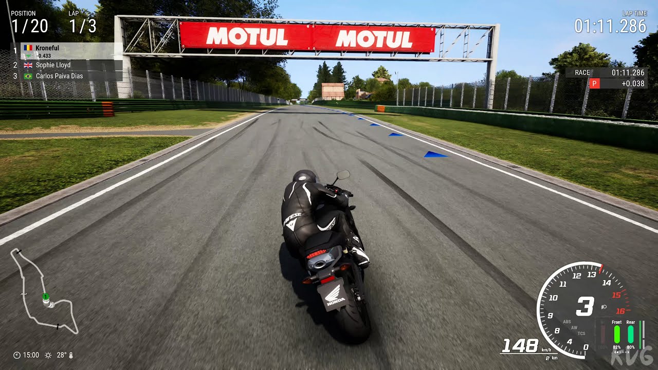 RIDE 4 - Honda CBR 600RR 2018 - Gameplay (PS5 UHD) [4K60FPS]