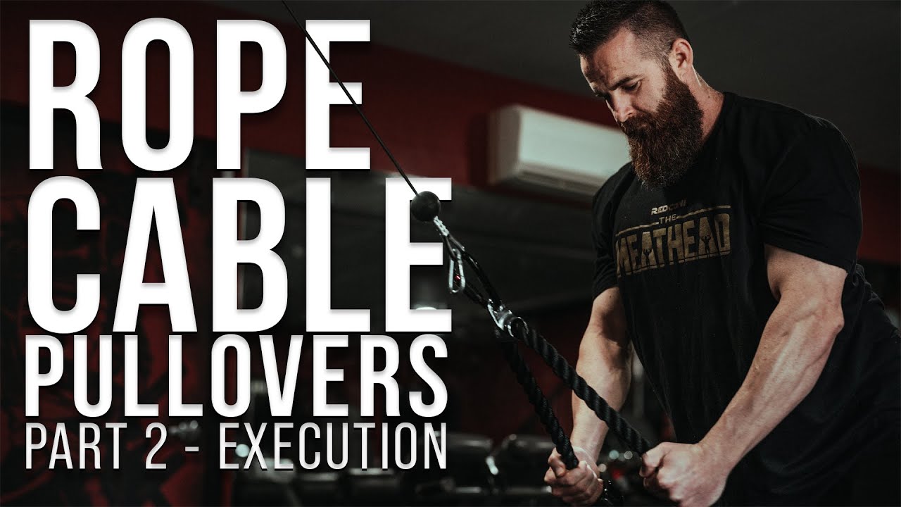 Rope Pullovers for Lats - Muscle Building Exercise Library - Pt2 FORM up w/ Hypertrophy Coach