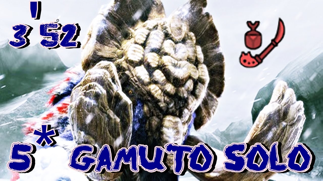 ┌MHX/MHGEN┘ Village 5★ - Gamuto / ガムート || Hairy Dumbo - 3'52 [Insect Glaive]