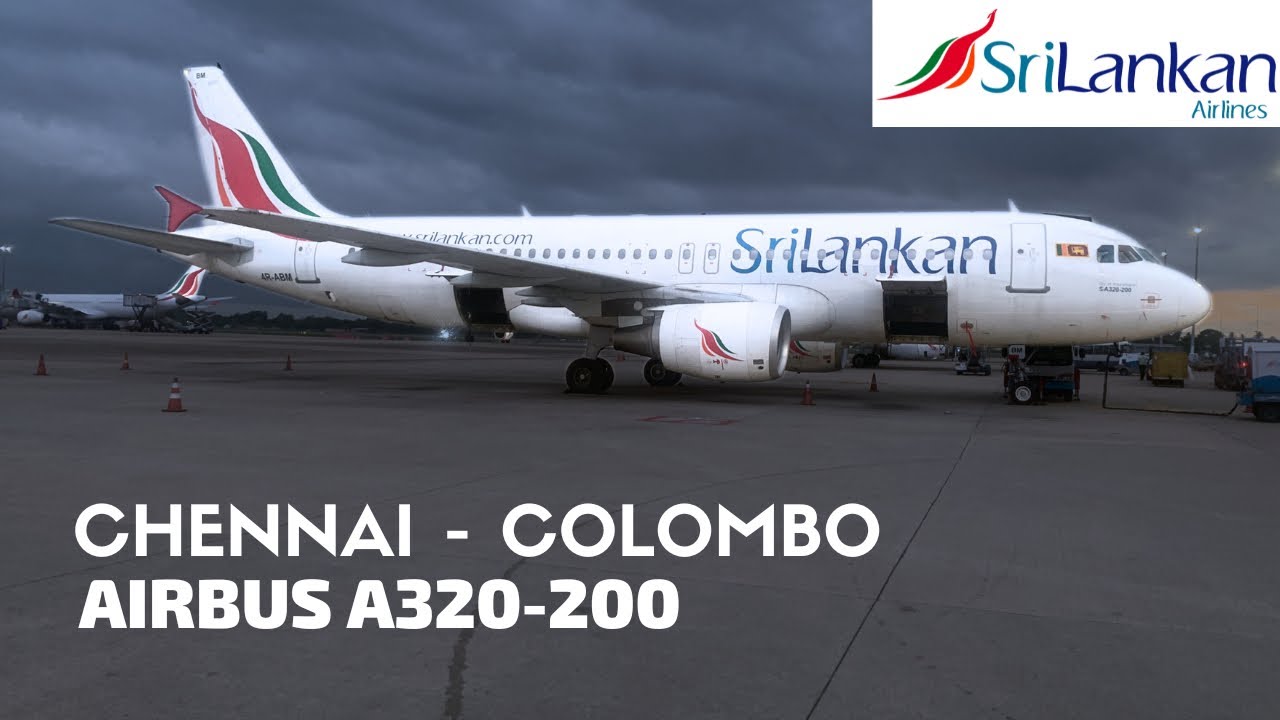 Chennai to Colombo: Unexpected Aircraft Swap on SriLankan Airlines Airbus A320-200 | 4R-MRE