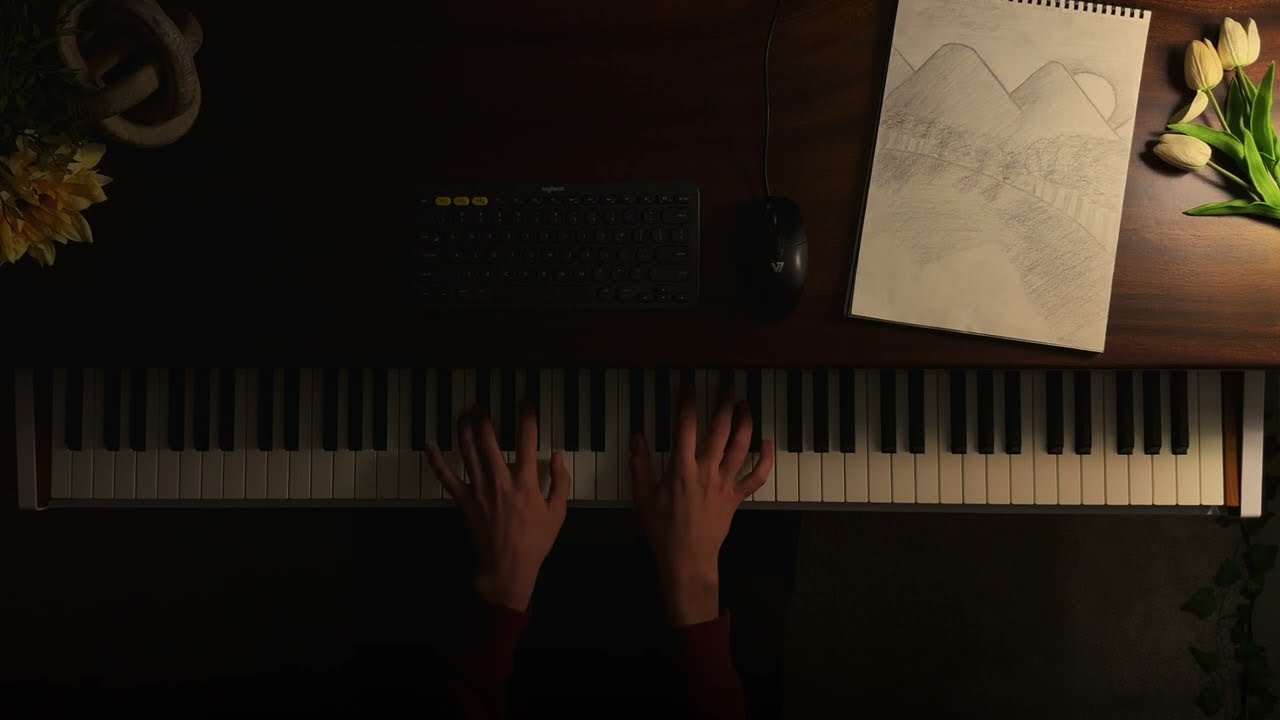 let the day go — piano session.